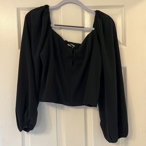 Black Abercrombie Blouse